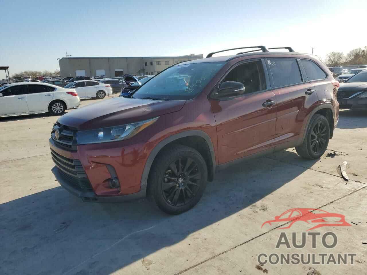 TOYOTA HIGHLANDER 2019 - 5TDKZRFH2KS312921