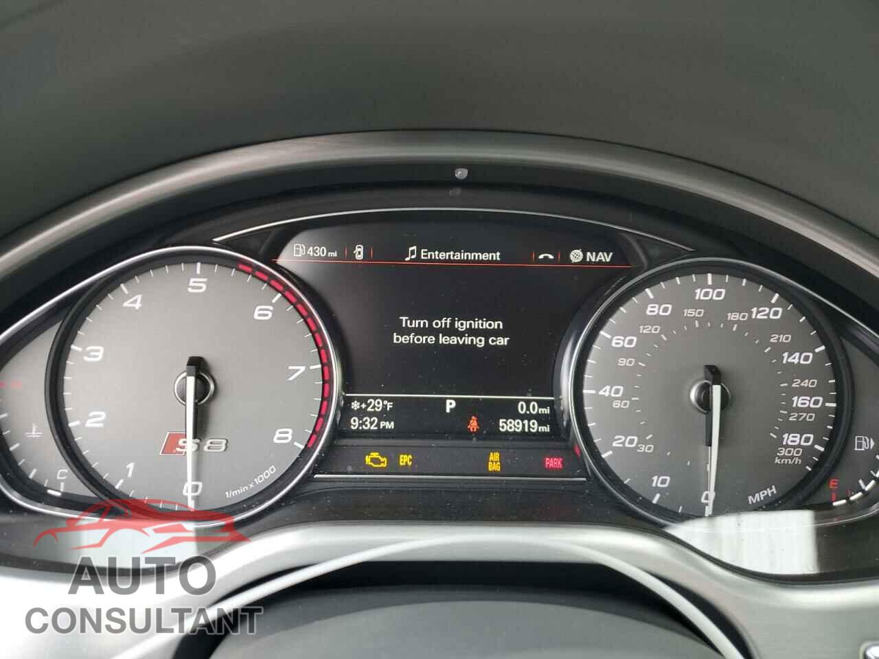 AUDI S8 2014 - WAUD2AFD0EN004276