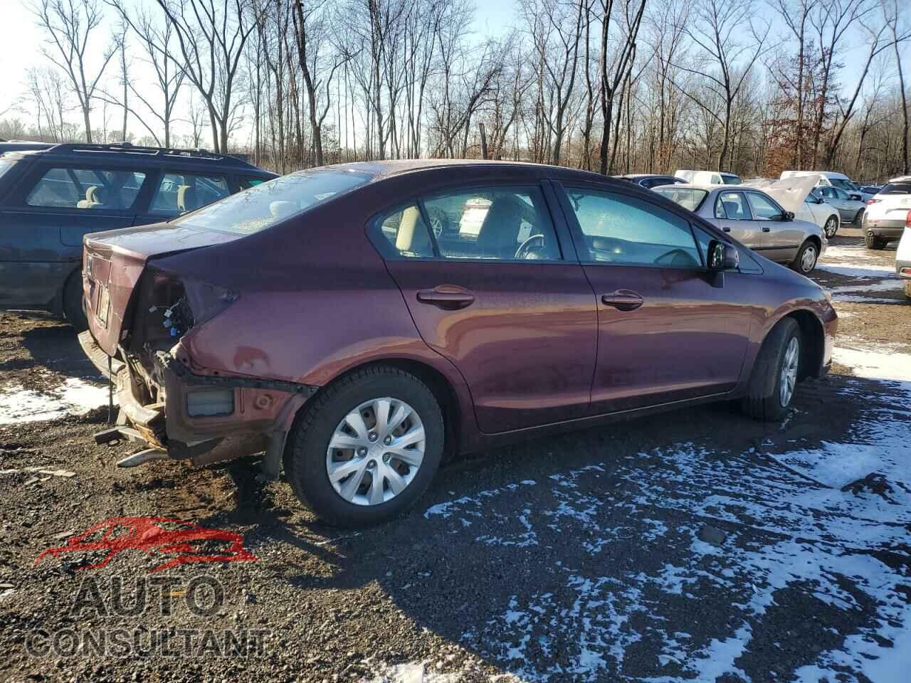 HONDA CIVIC 2012 - 19XFB2F52CE333248
