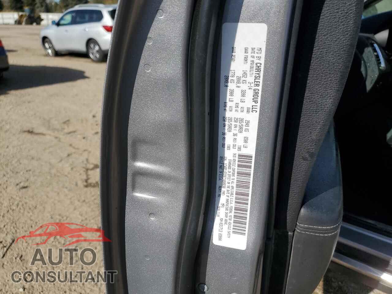 DODGE DURANGO 2014 - 1C4RDJEG3EC480838