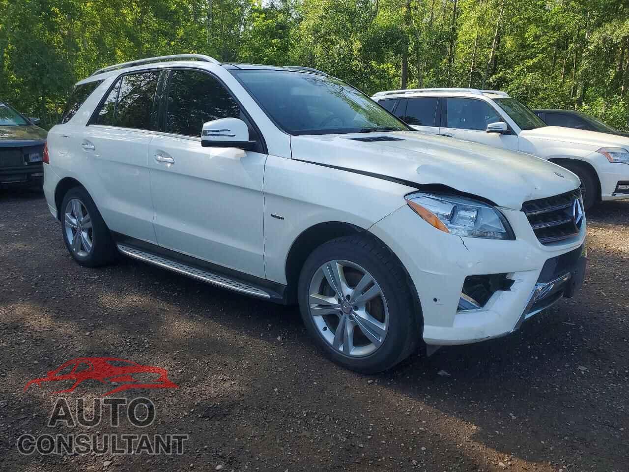 MERCEDES-BENZ M-CLASS 2012 - 4JGDA2EBXCA030654