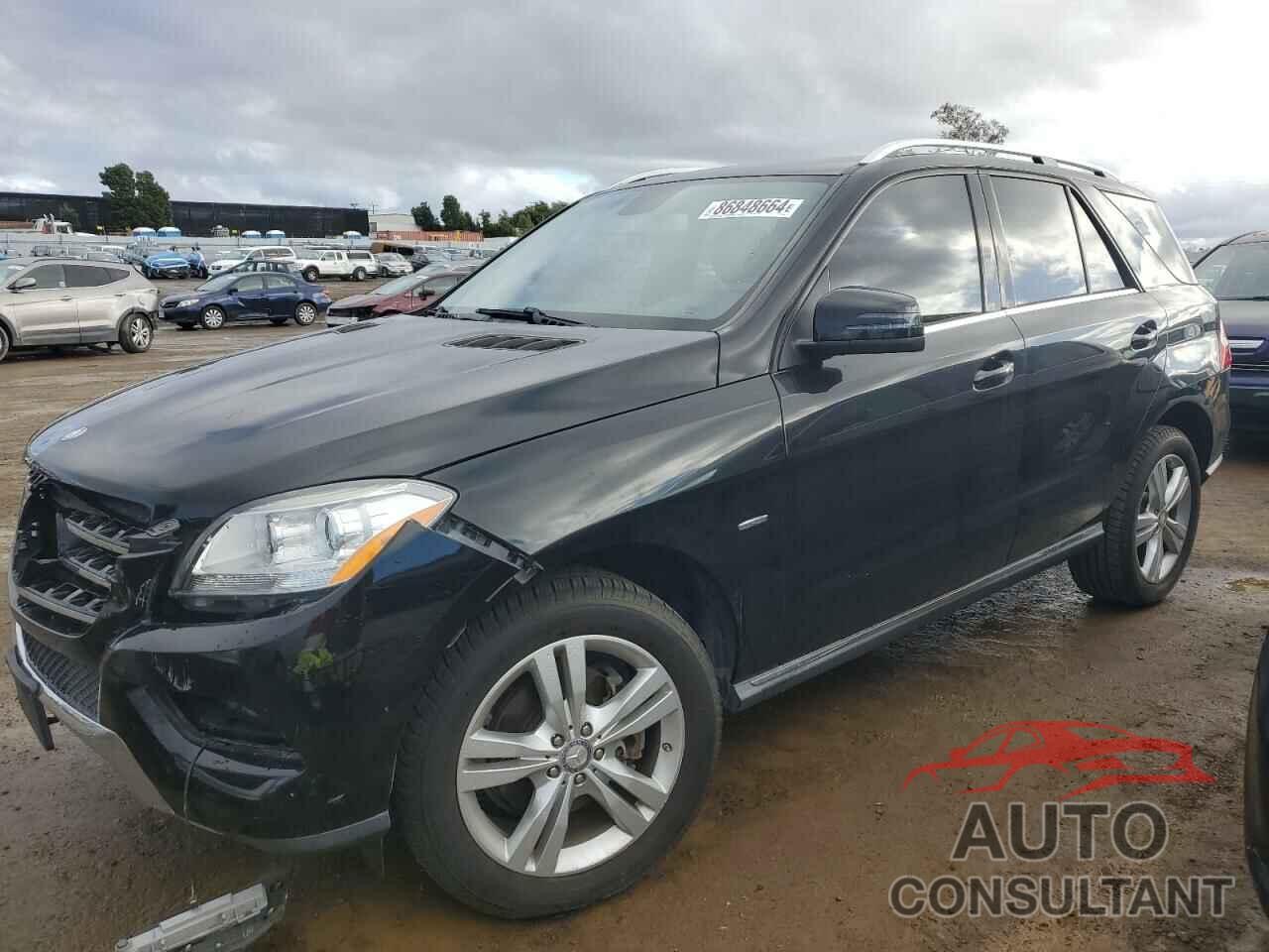 MERCEDES-BENZ M-CLASS 2012 - 4JGDA5HB0CA014900