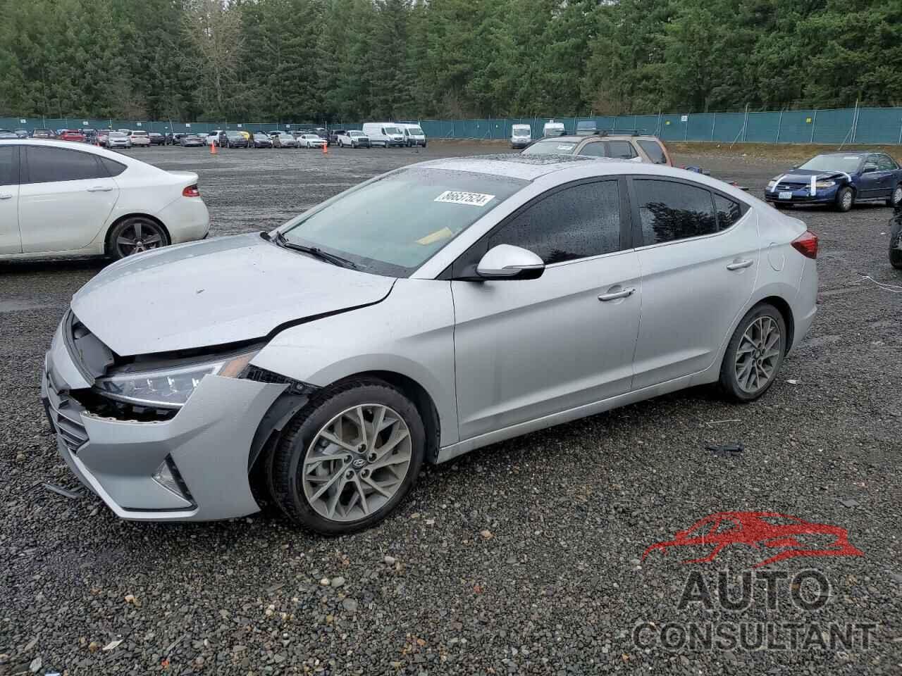 HYUNDAI ELANTRA 2019 - KMHD84LF7KU738225