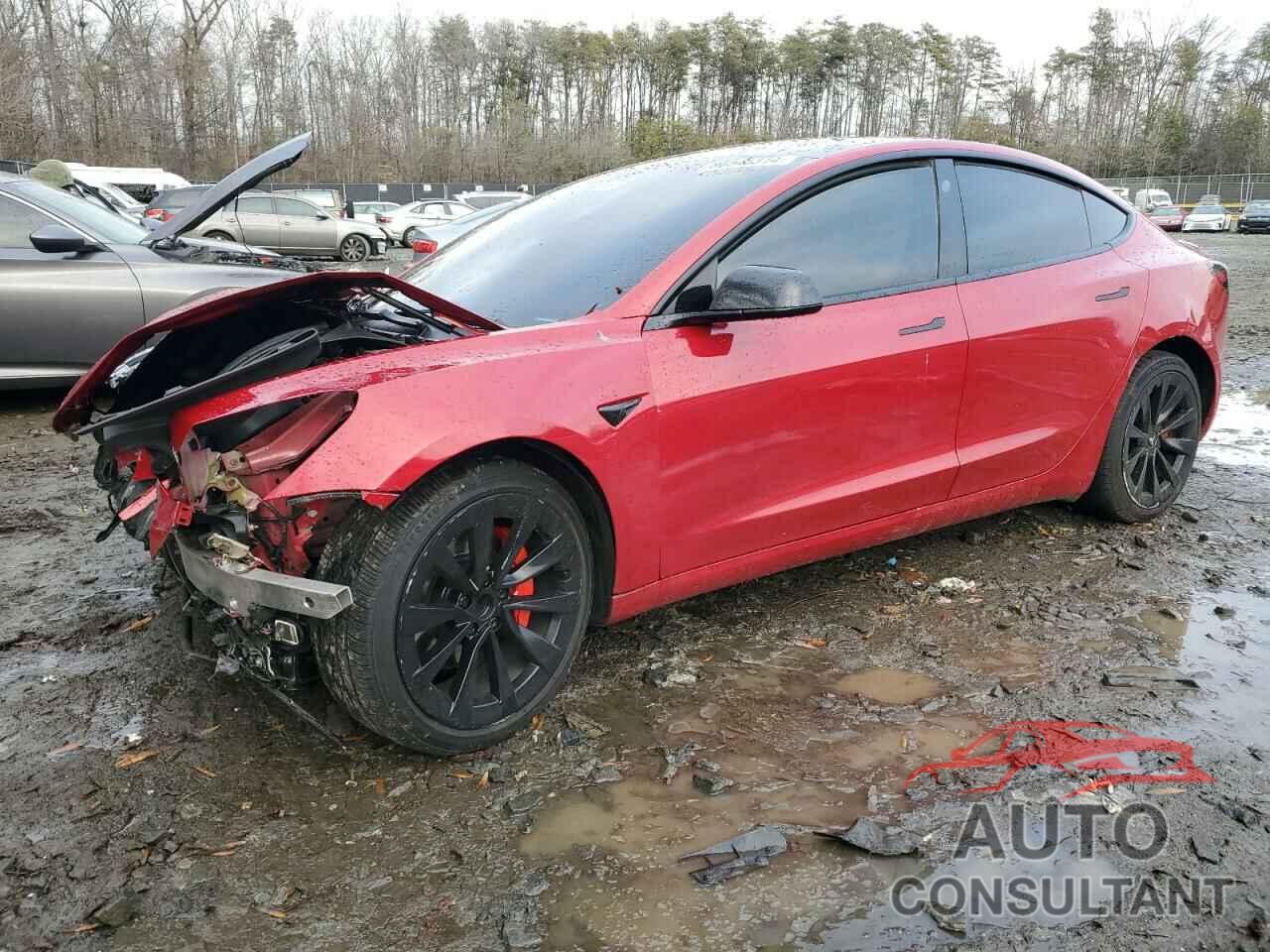 TESLA MODEL 3 2022 - 5YJ3E1EAXNF187262