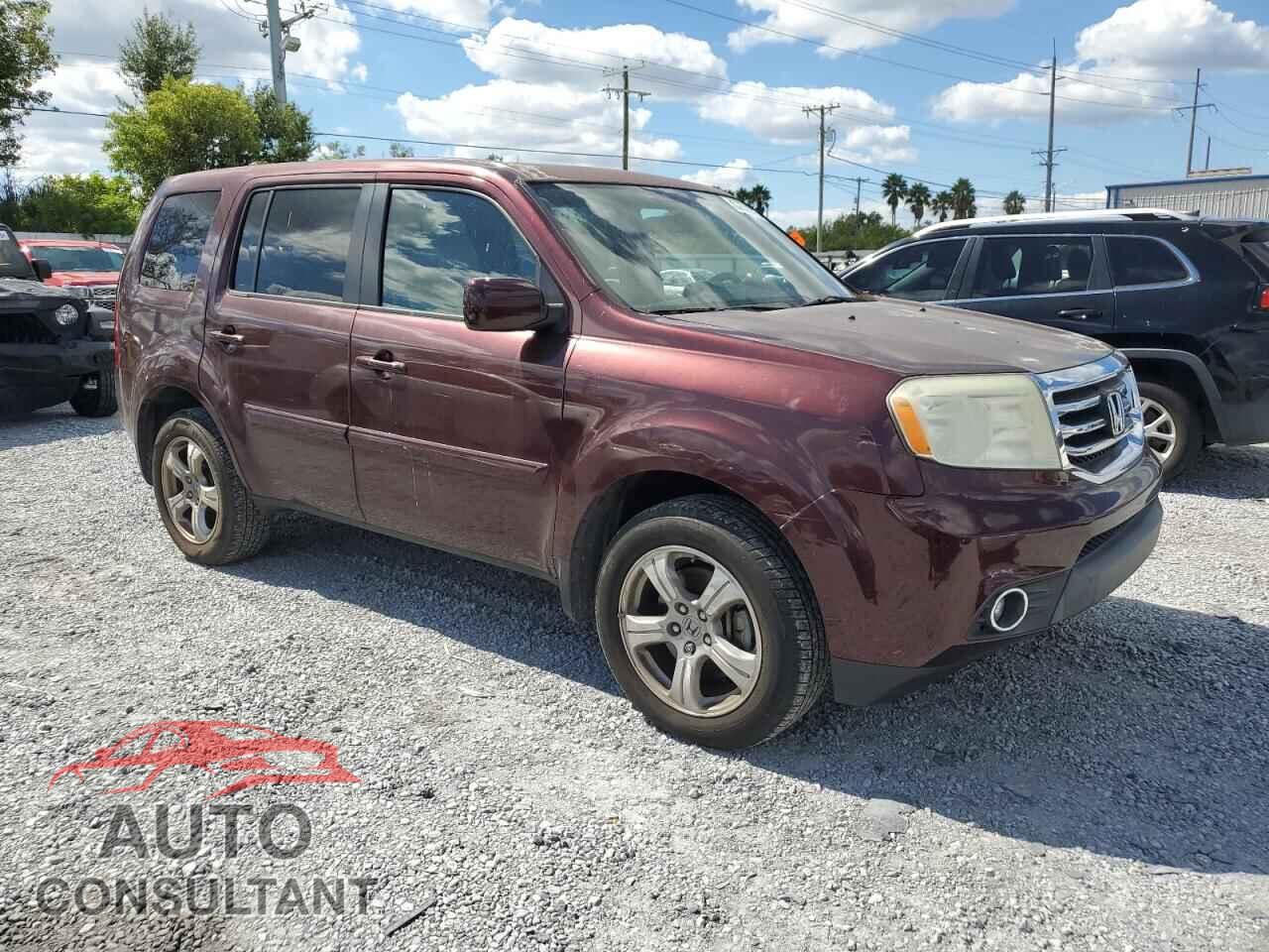 HONDA PILOT 2013 - 5FNYF3H46DB036325