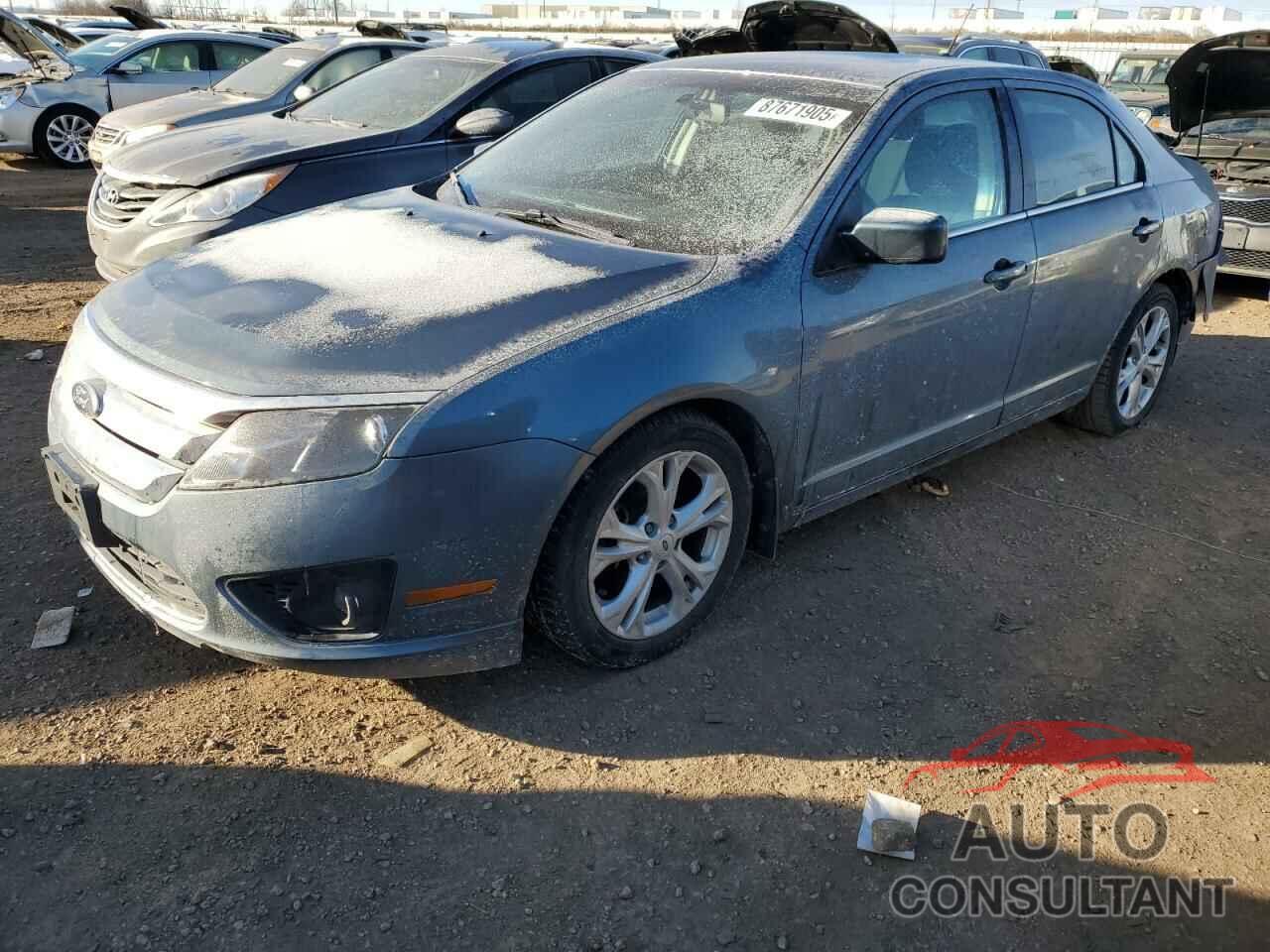 FORD FUSION 2012 - 3FAHP0HA1CR269968