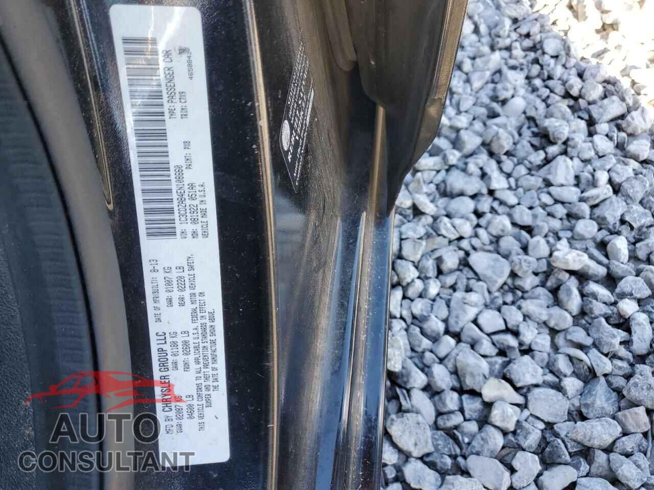 DODGE AVENGER 2014 - 1C3CDZAB4EN108660