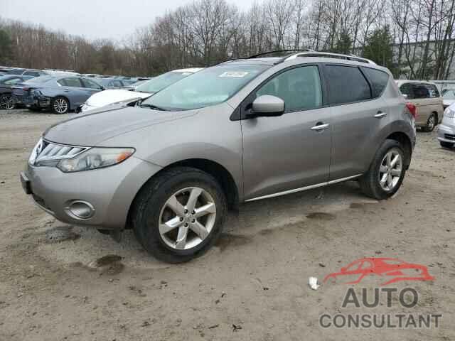 NISSAN MURANO 2010 - JN8AZ1MW8AW128780