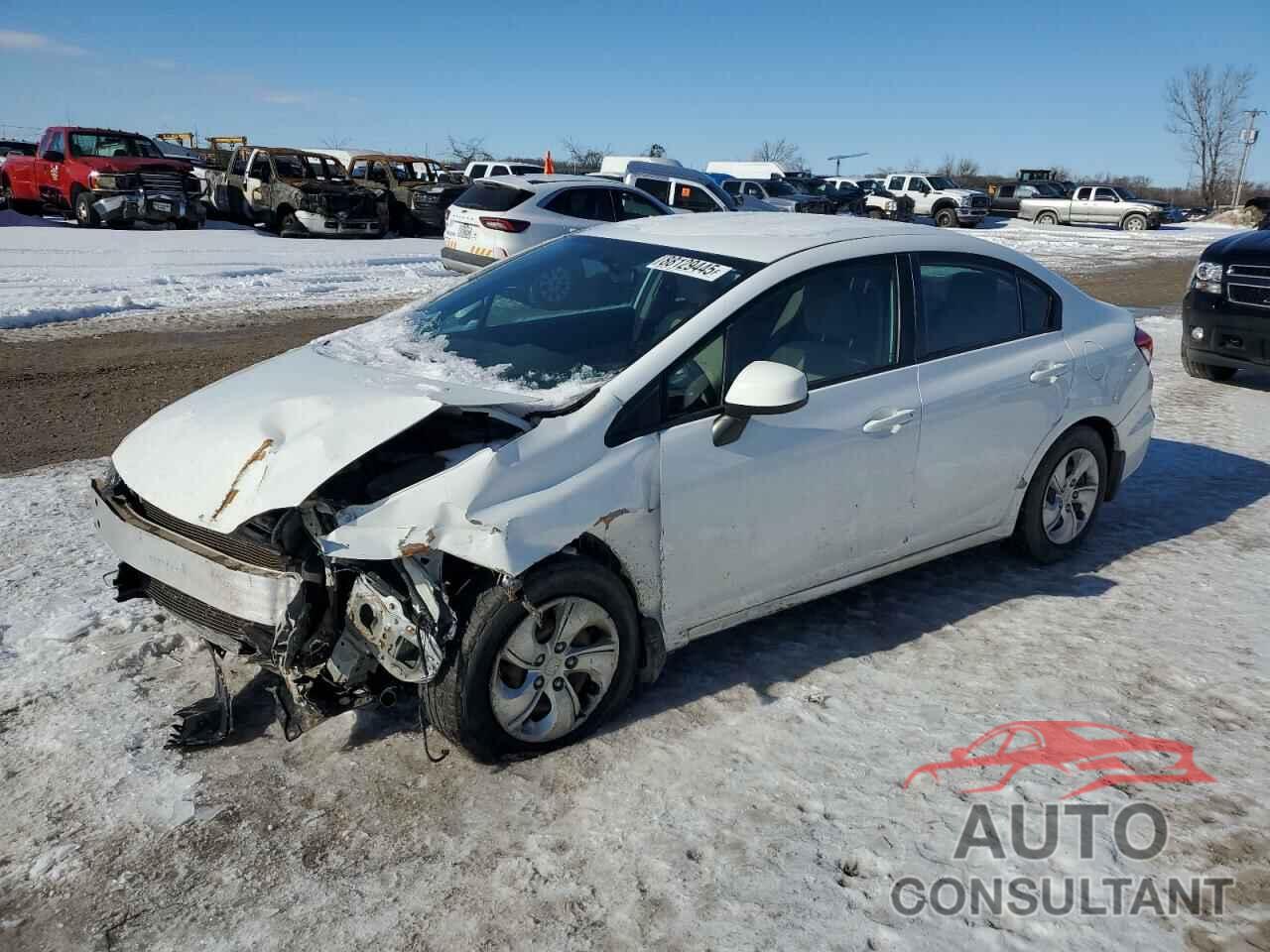 HONDA CIVIC 2013 - 19XFB2F59DE057166
