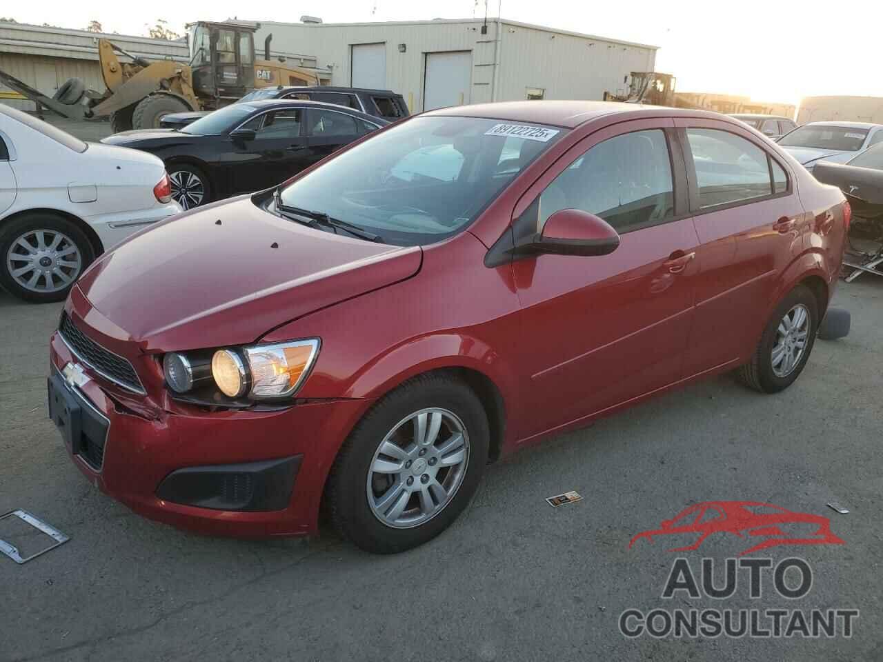 CHEVROLET SONIC 2012 - 1G1JA5SH8C4112018