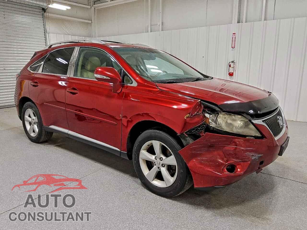 LEXUS RX350 2012 - 2T2BK1BA6CC131776