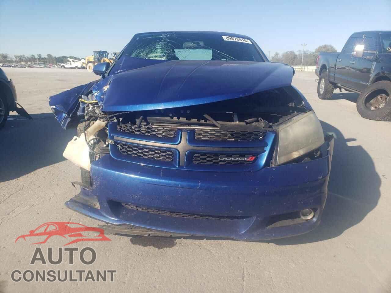 DODGE AVENGER 2013 - 1C3CDZCB8DN628324