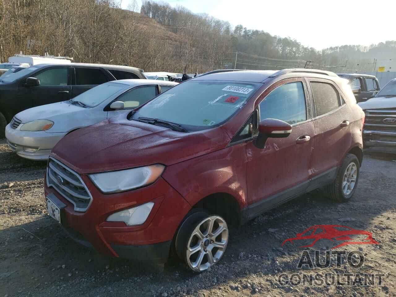 FORD ECOSPORT 2020 - MAJ6S3GL7LC376970