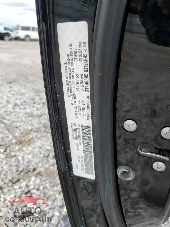 DODGE CHALLENGER 2013 - 2C3CDYAG8DH511604