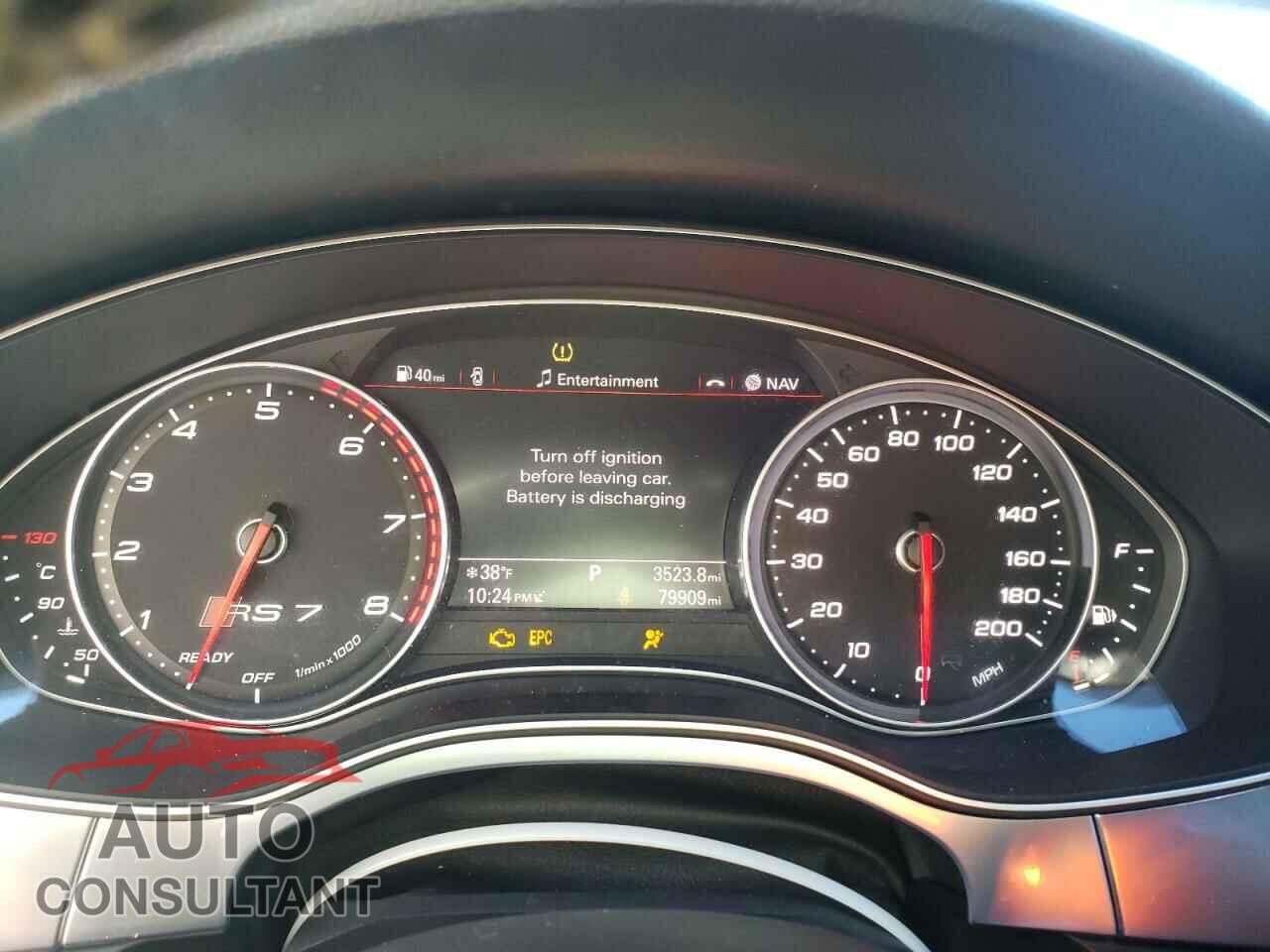 AUDI S7/RS7 2016 - WUAW2AFC6GN903295