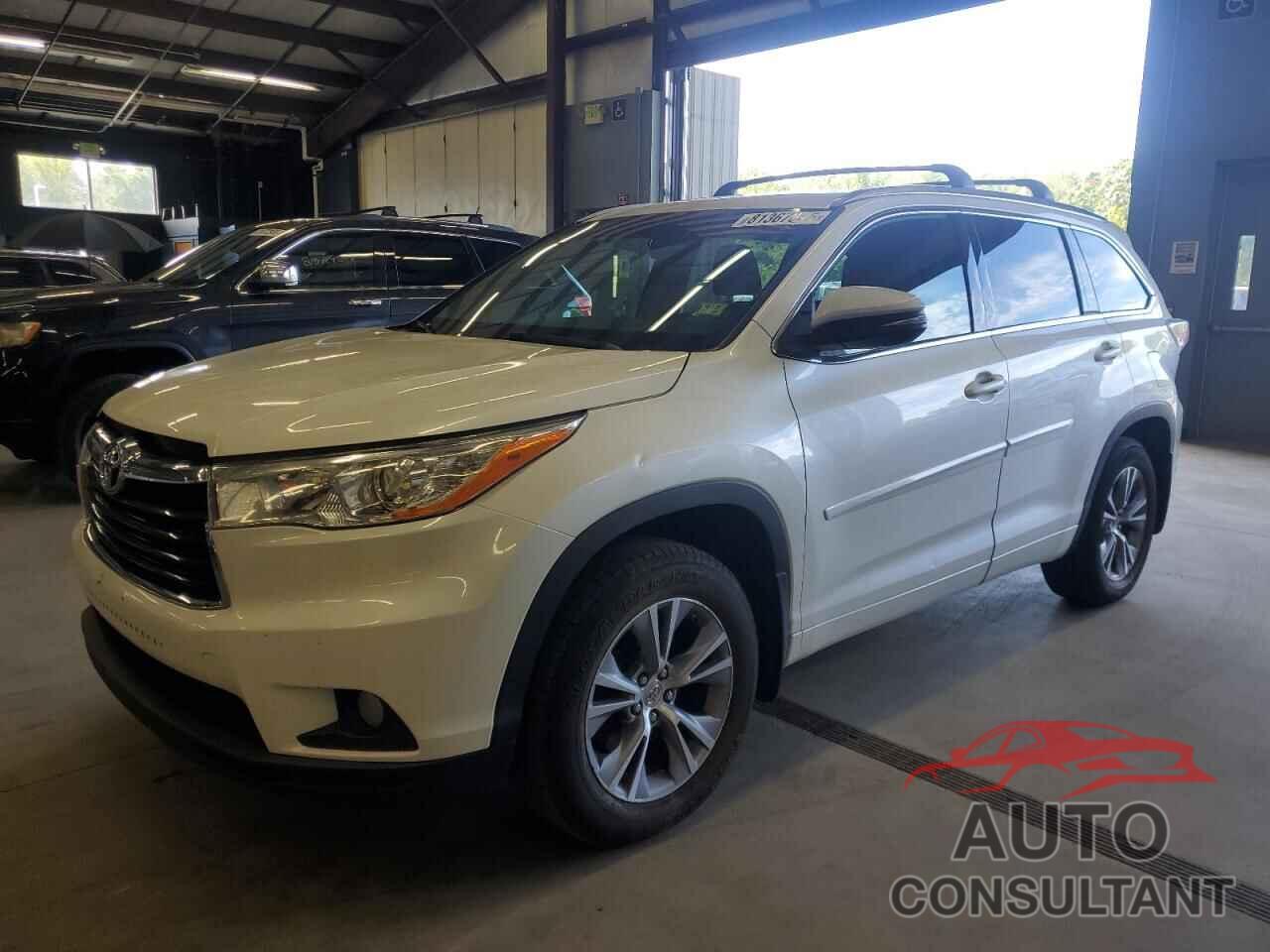 TOYOTA HIGHLANDER 2014 - 5TDJKRFH1ES056968