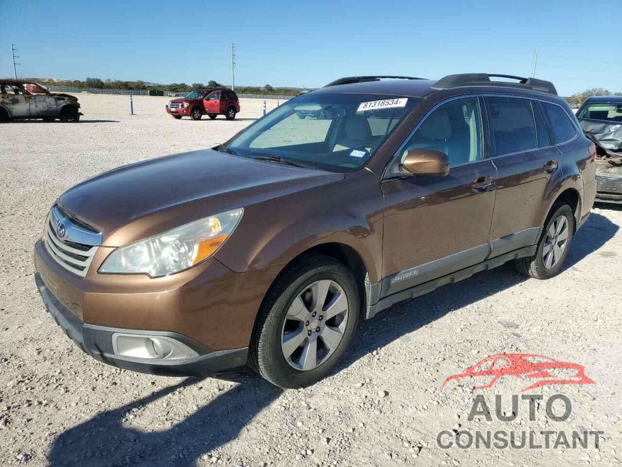 SUBARU OUTBACK 2011 - 4S4BRCBC2B3391804