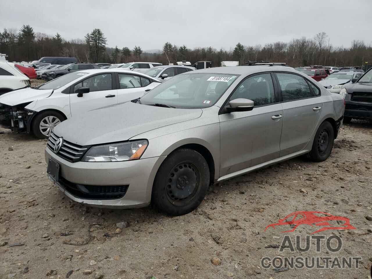 VOLKSWAGEN PASSAT 2013 - 1VWAP7A36DC141903