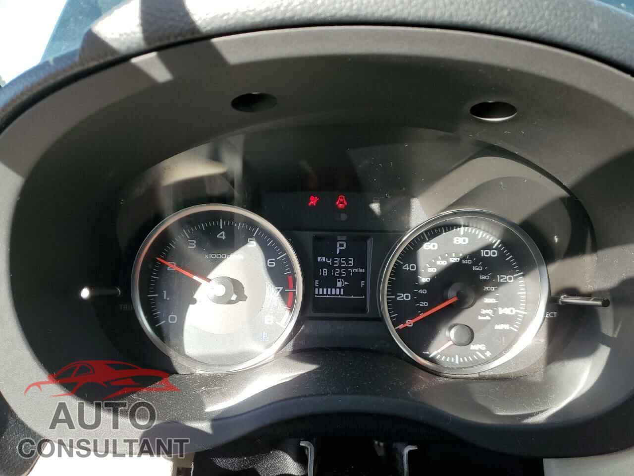 SUBARU XV 2013 - JF2GPAKC7D2857158