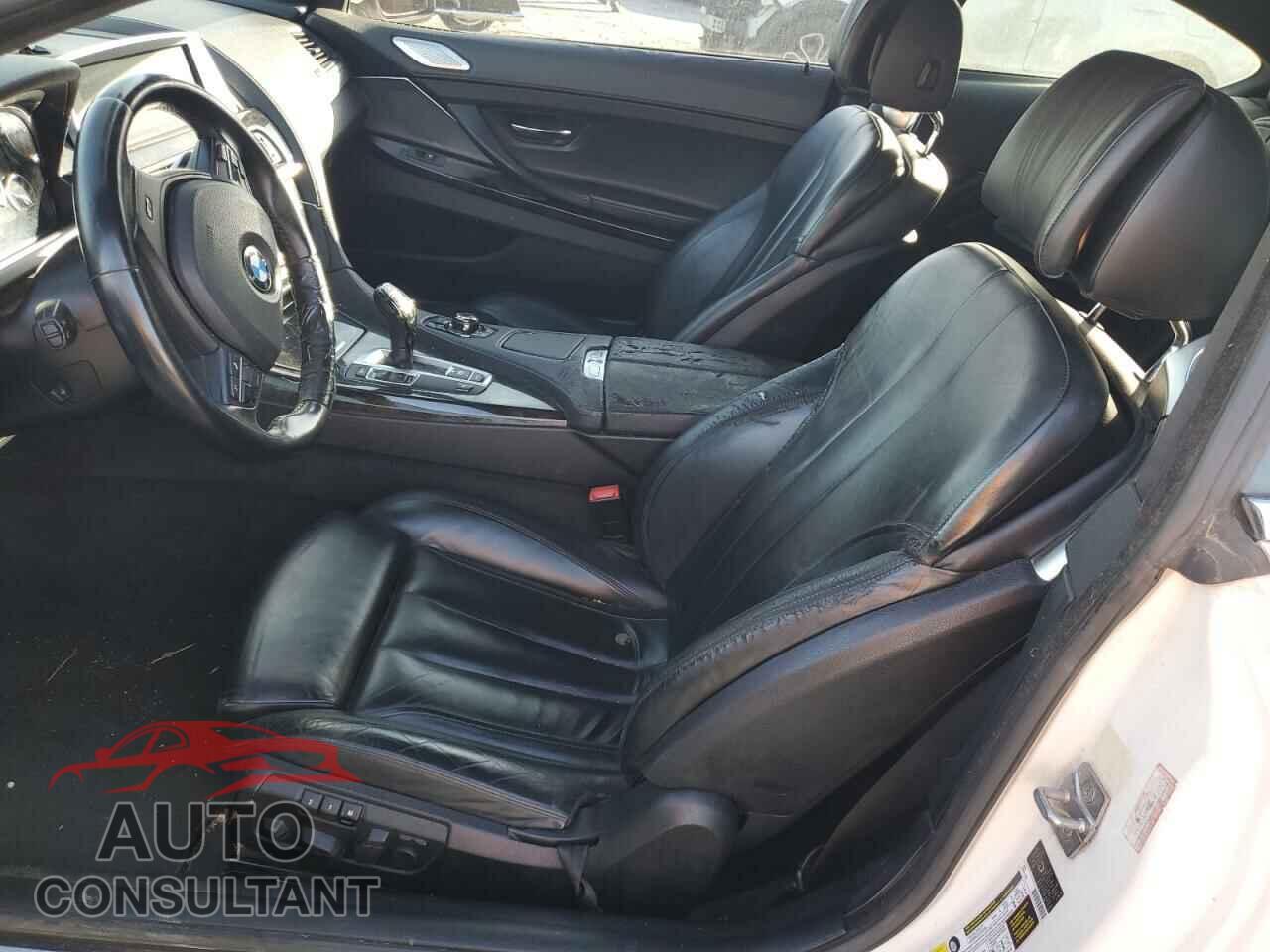 BMW 6 SERIES 2012 - WBALX3C59CDV77427