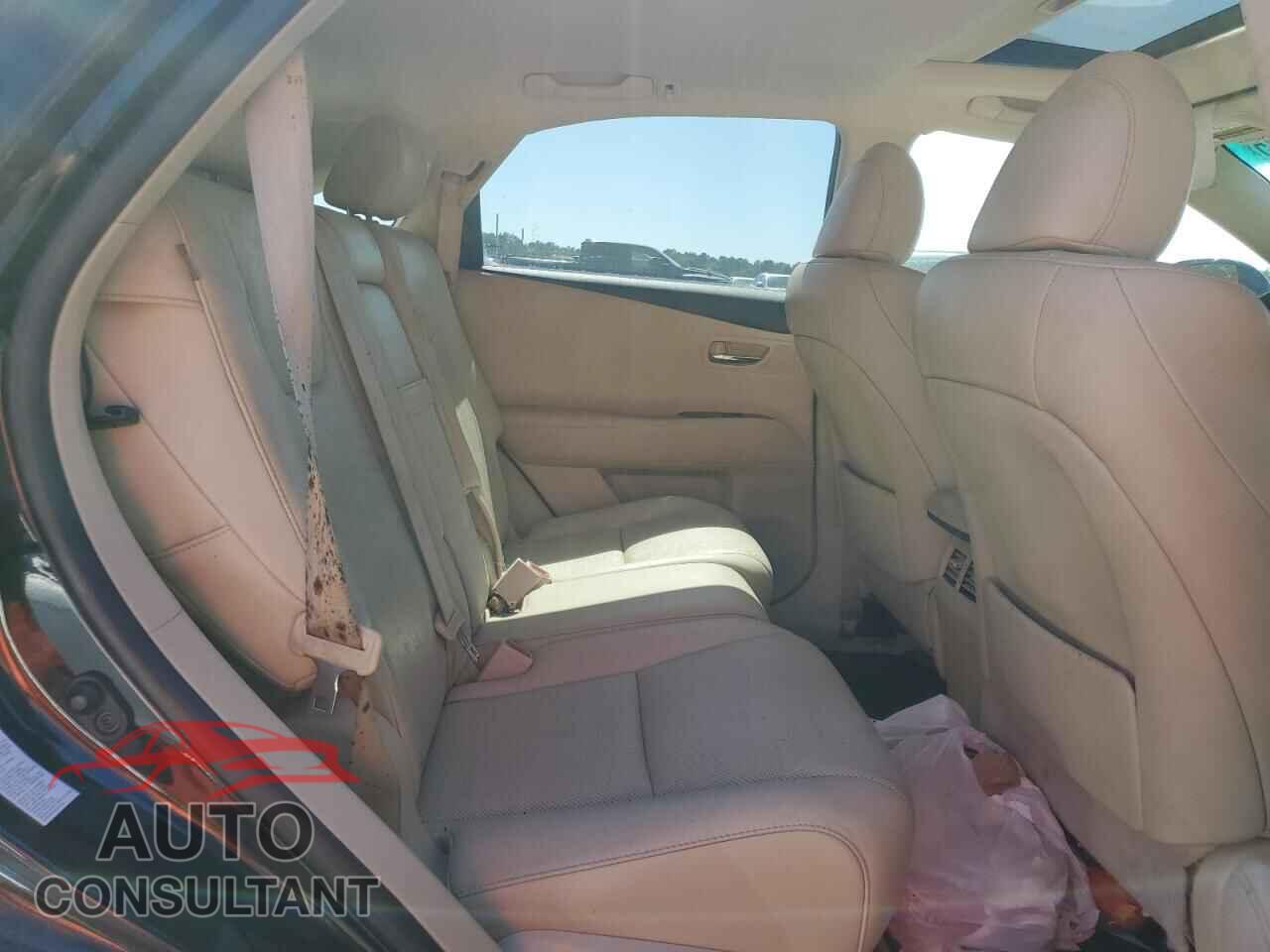 LEXUS RX350 2012 - 2T2ZK1BA7CC080478