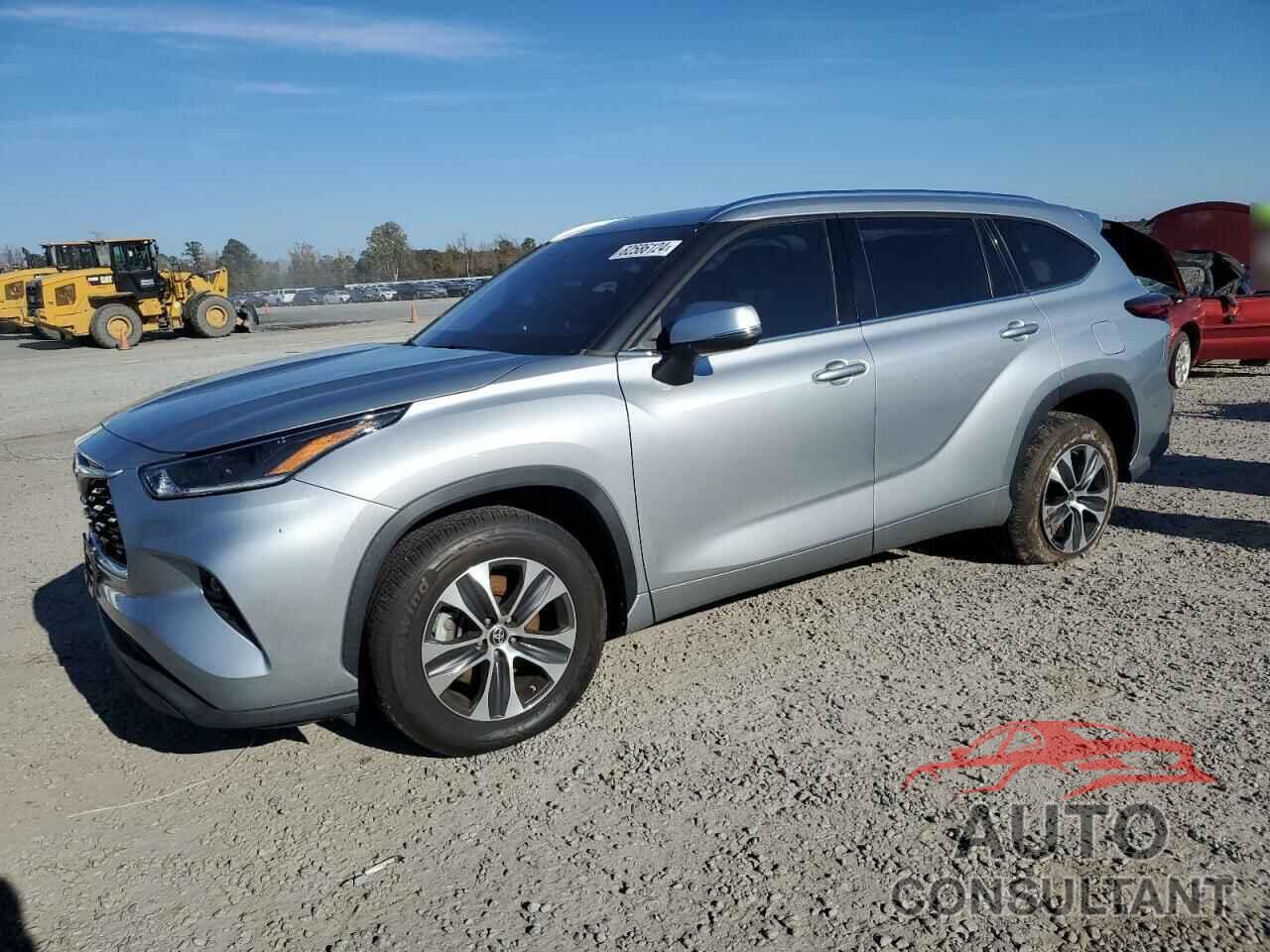 TOYOTA HIGHLANDER 2021 - 5TDGZRAHXMS526121