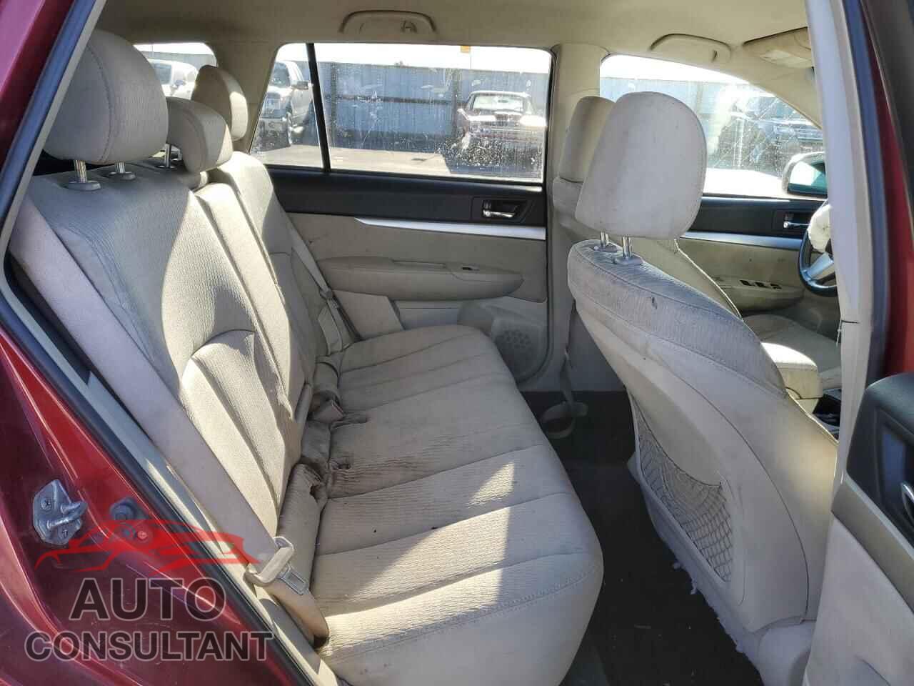 SUBARU OUTBACK 2011 - 4S4BRBCC1B3312003