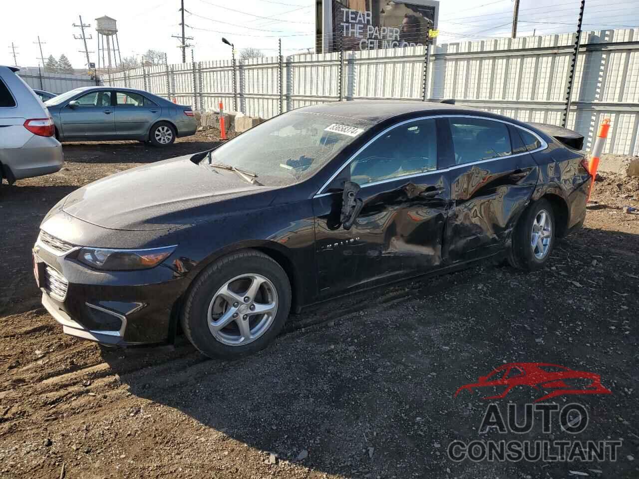 CHEVROLET MALIBU 2017 - 1G1ZB5STXHF243063