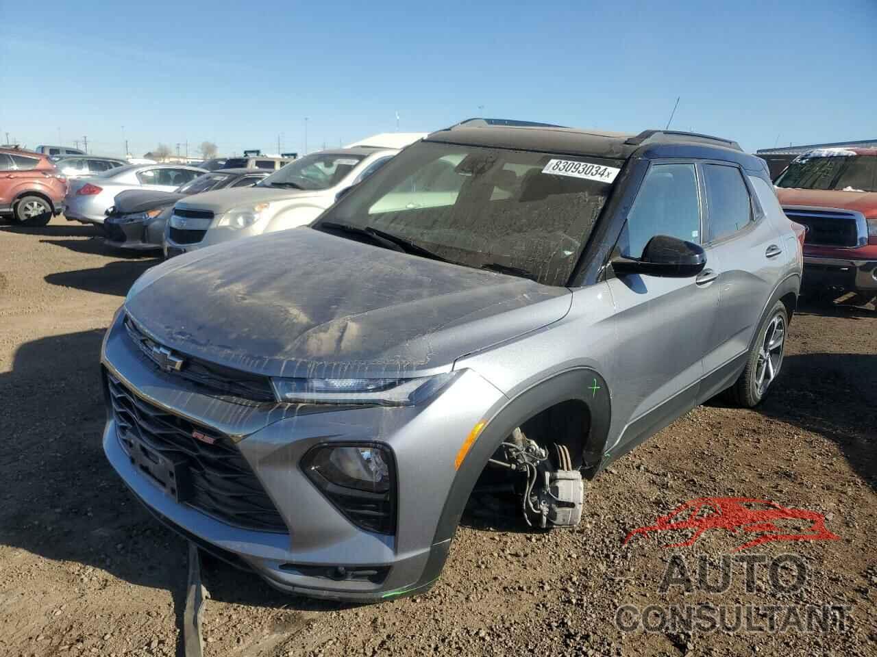 CHEVROLET TRAILBLZR 2022 - KL79MUSLXNB022011