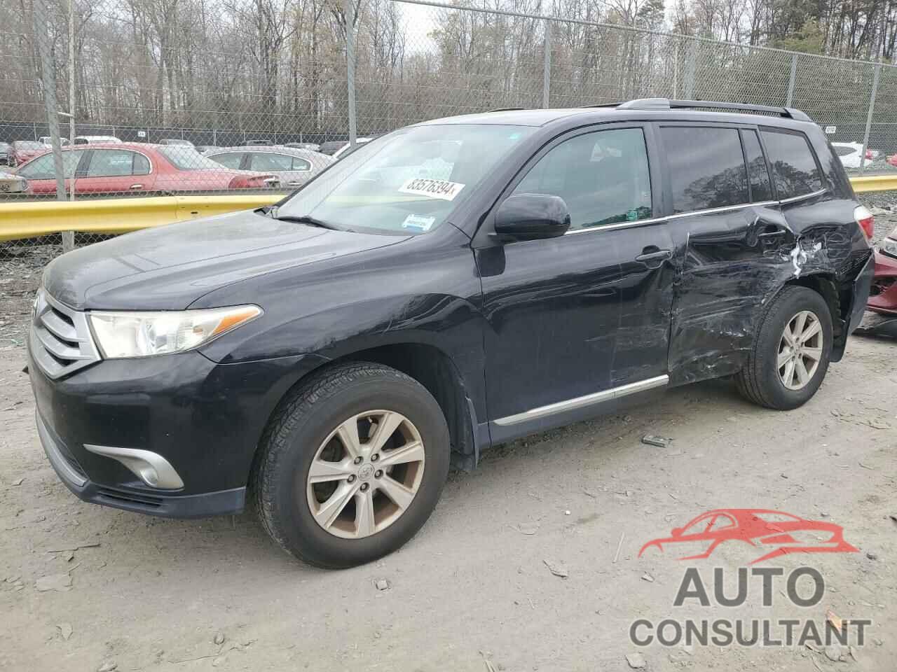 TOYOTA HIGHLANDER 2013 - 5TDBK3EH6DS244788