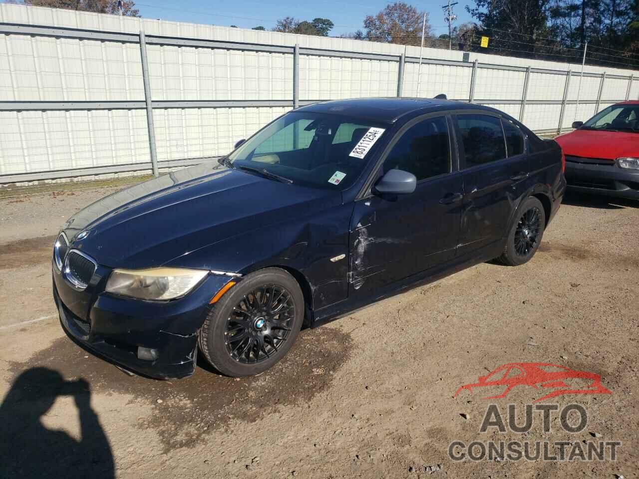 BMW 3 SERIES 2009 - WBAPH77509NM27564