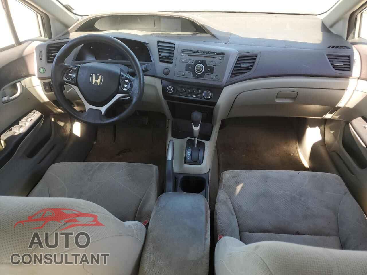 HONDA CIVIC 2012 - 19XFB2F50CE012924