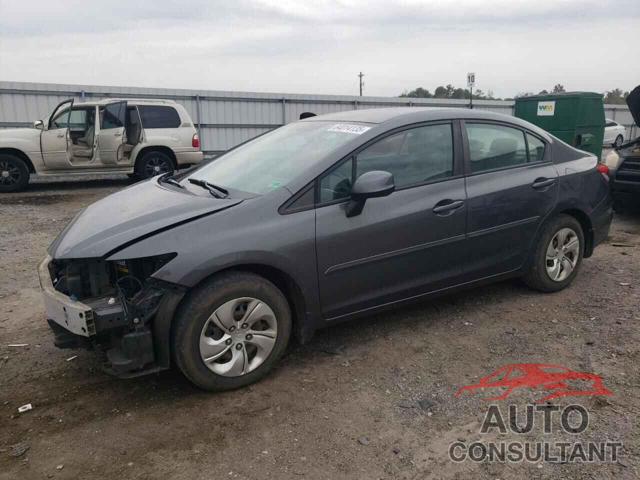 HONDA CIVIC 2013 - 2HGFB2F50DH564317