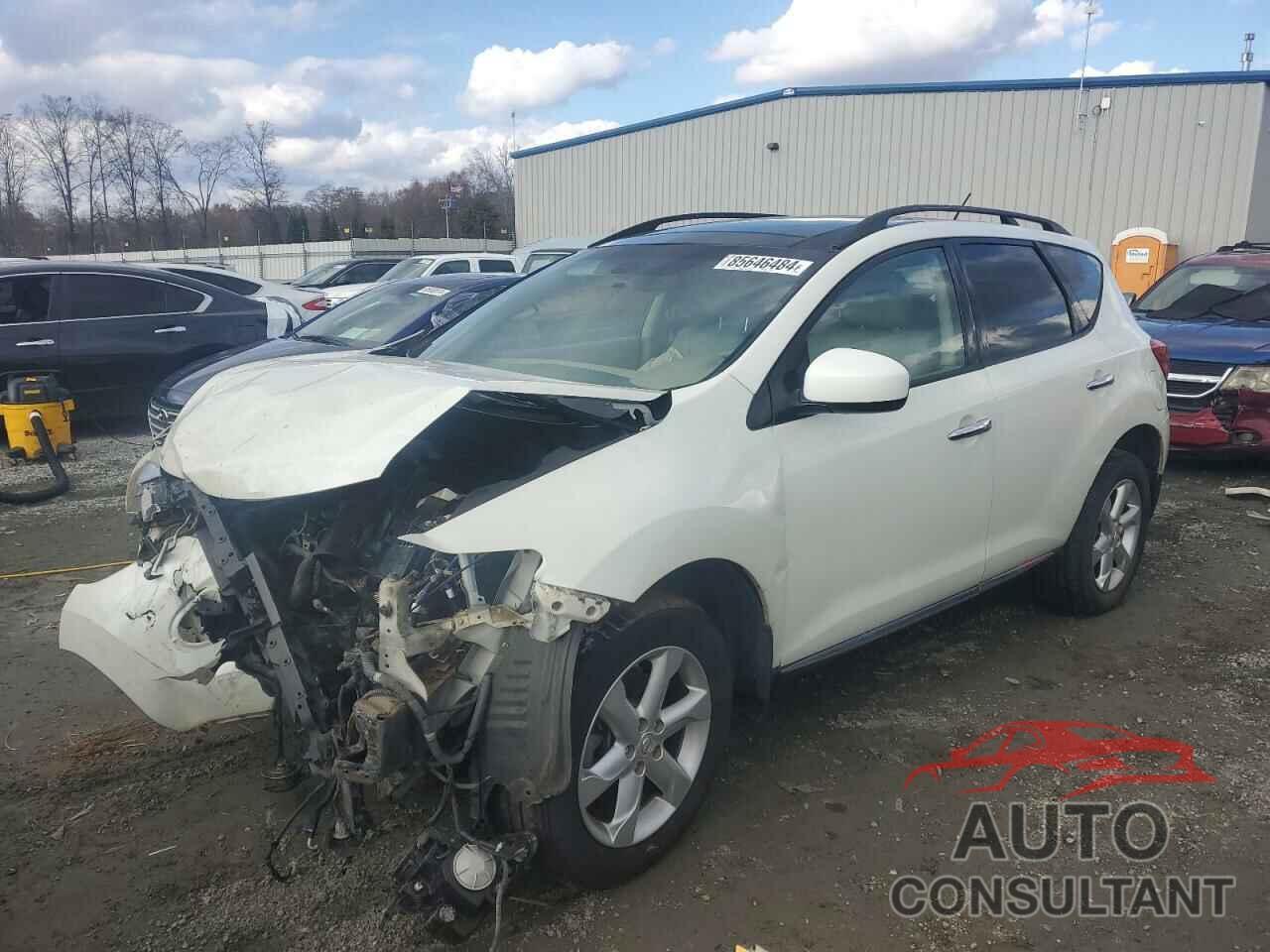 NISSAN MURANO 2009 - JN8AZ18W89W138358