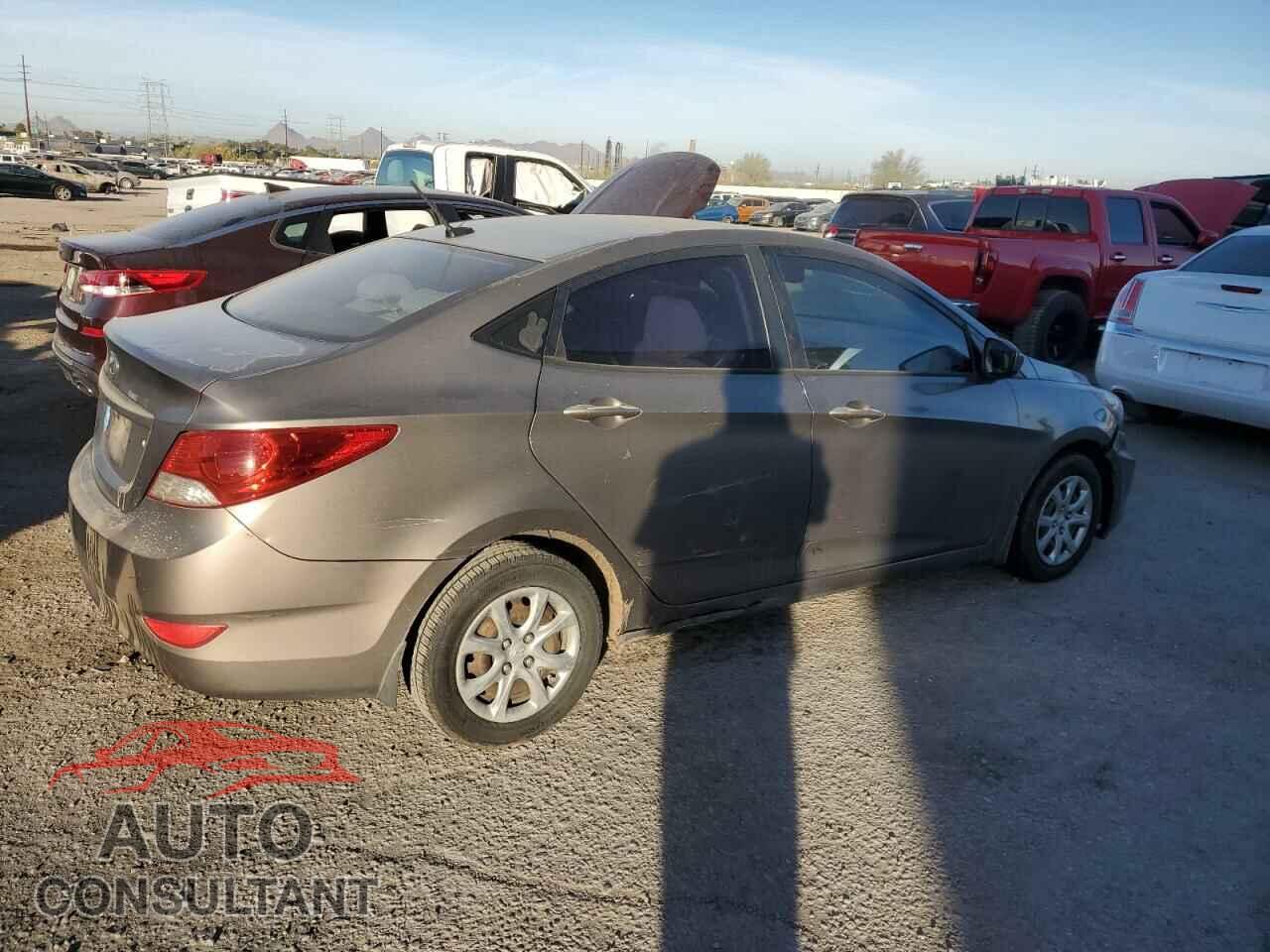 HYUNDAI ACCENT 2013 - KMHCT4AEXDU559457