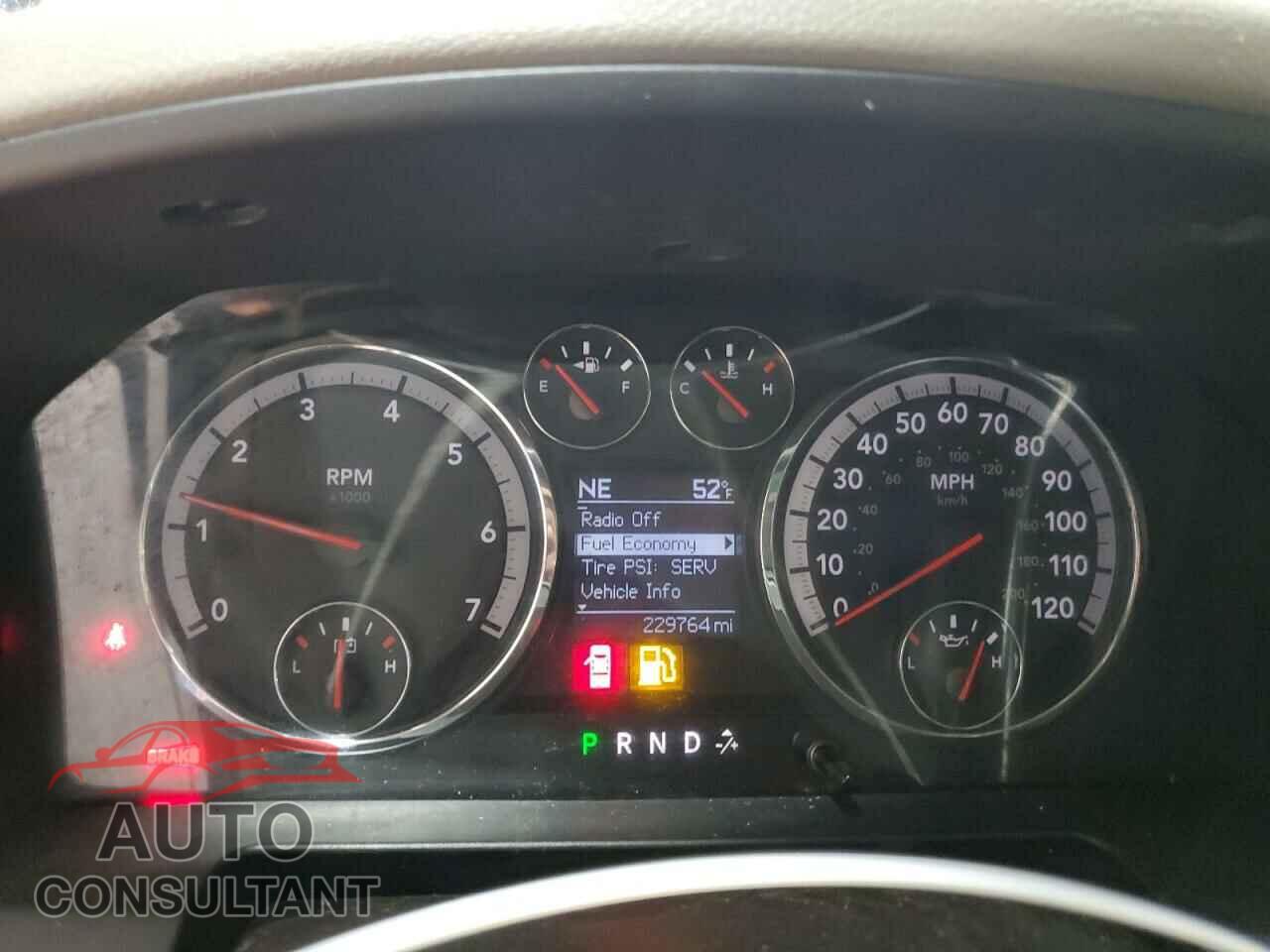 DODGE RAM 1500 2012 - 1C6RD7LT0CS320705