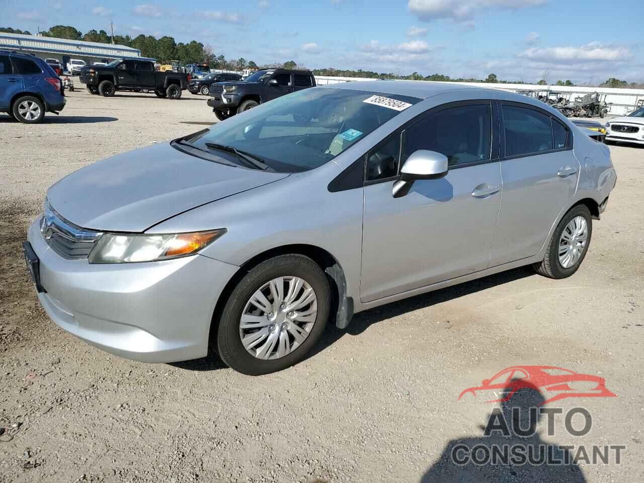 HONDA CIVIC 2012 - 19XFB2F54CE091689