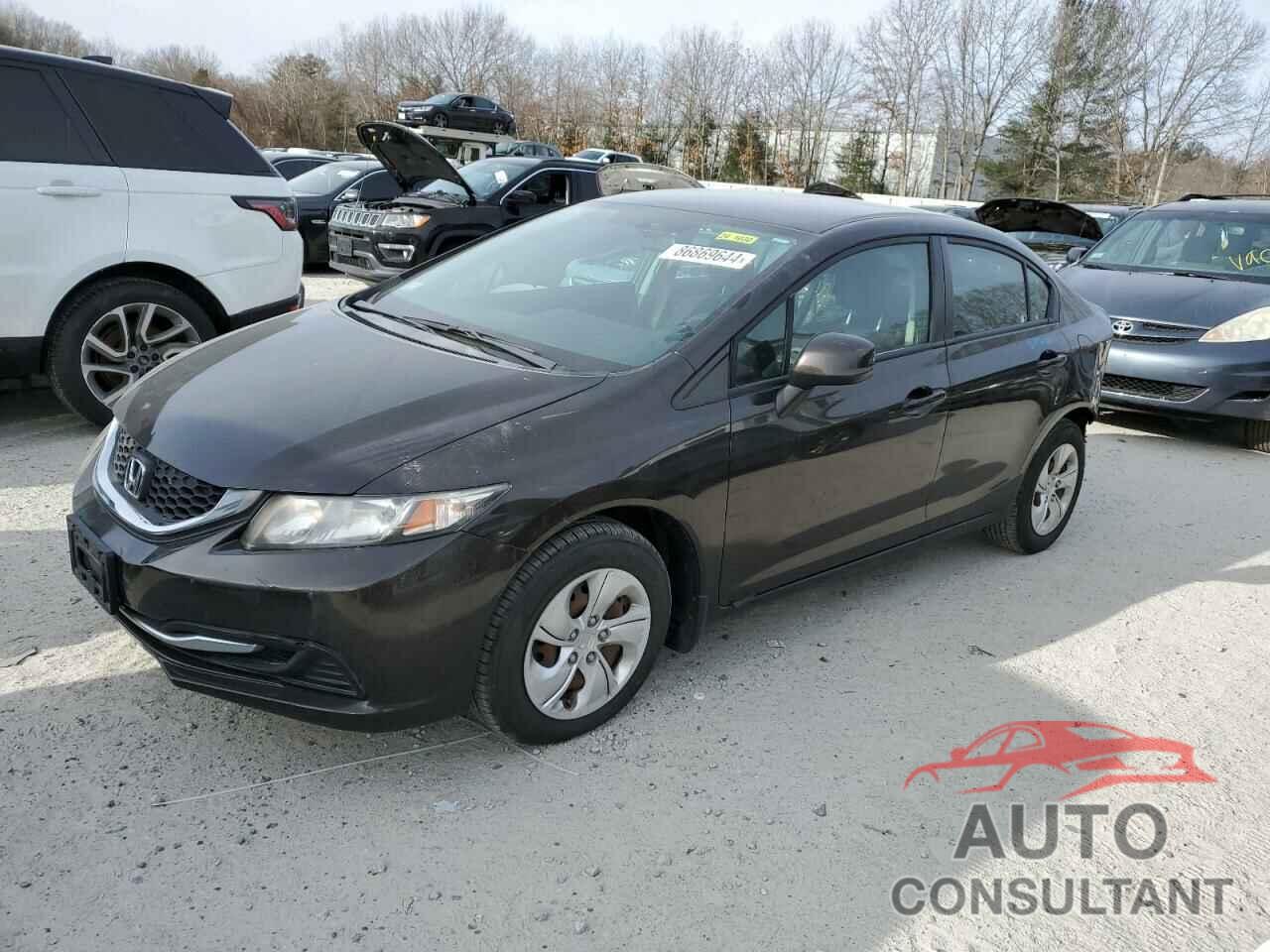 HONDA CIVIC 2013 - 2HGFB2F54DH561453