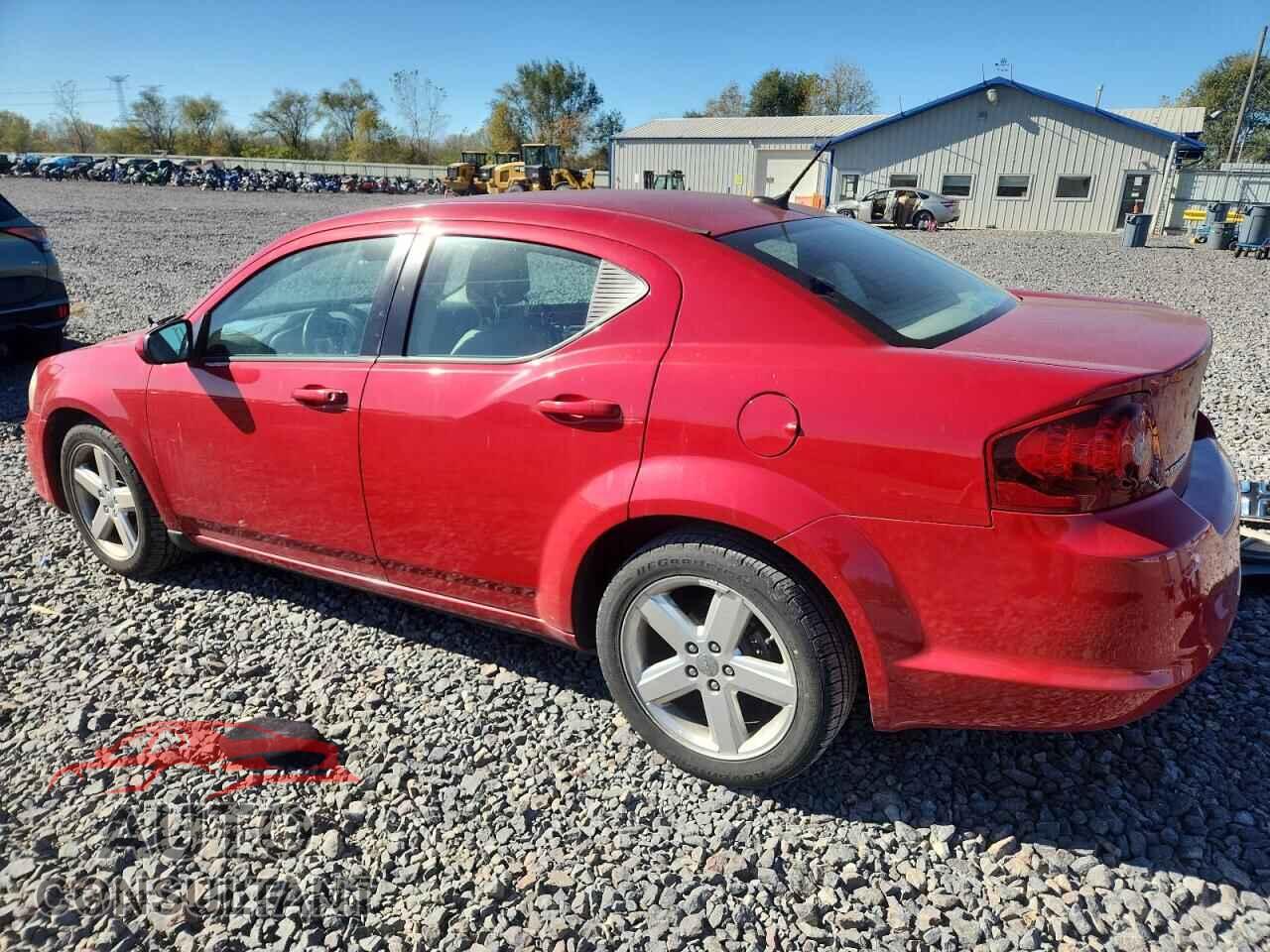 DODGE AVENGER 2012 - 1C3CDZCB4CN153656
