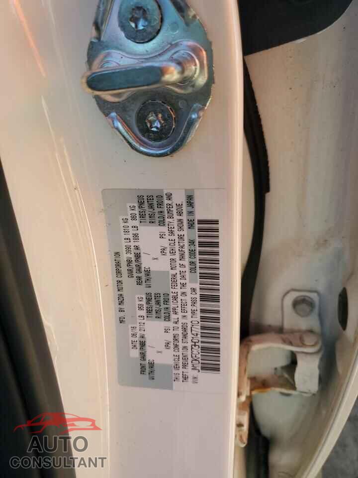 MAZDA CX-3 2017 - JM1DKFC73H0147710