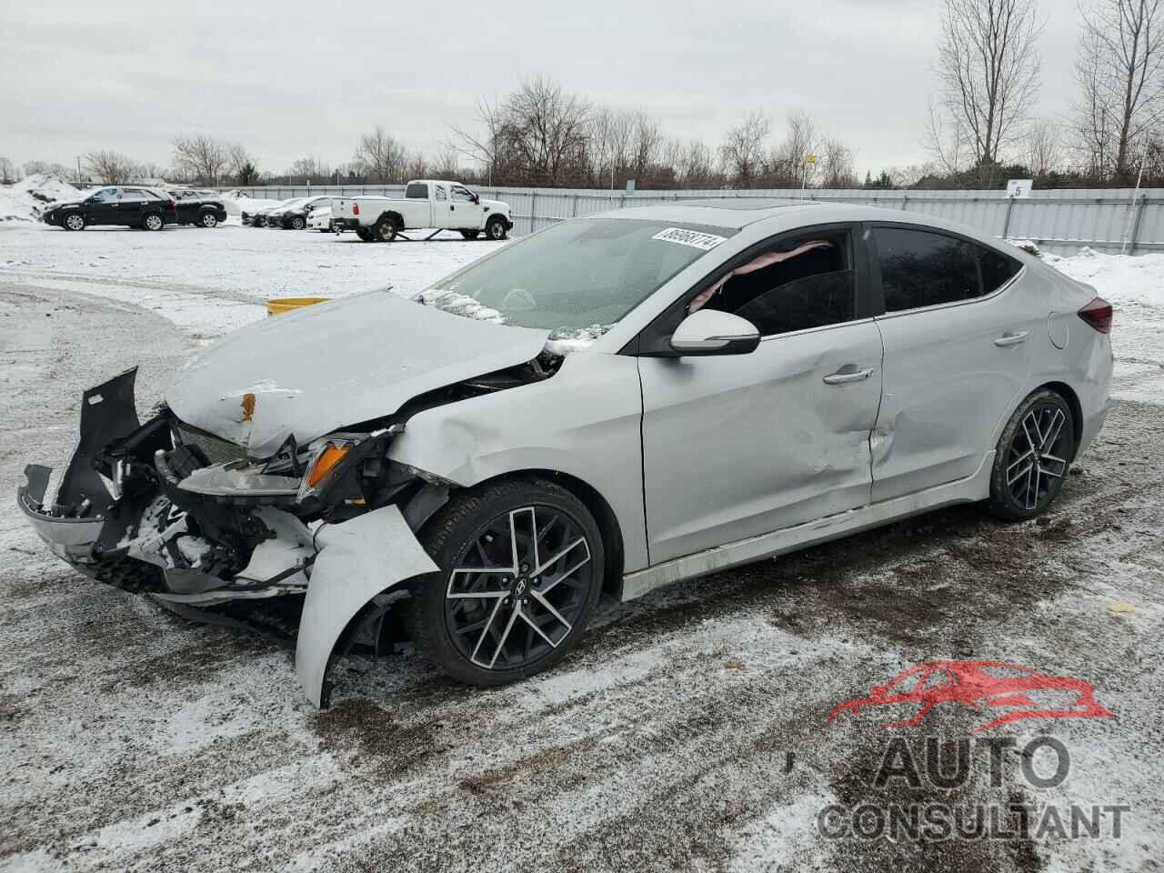 HYUNDAI ELANTRA 2019 - KMHD04LB1KU826854