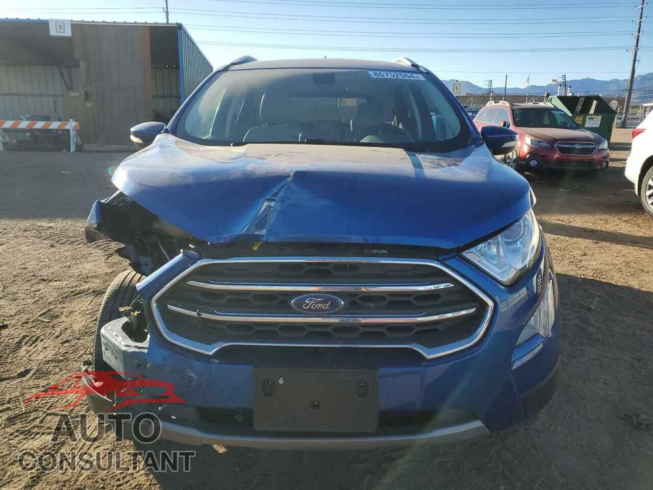 FORD ECOSPORT 2020 - MAJ6S3KL2LC392341