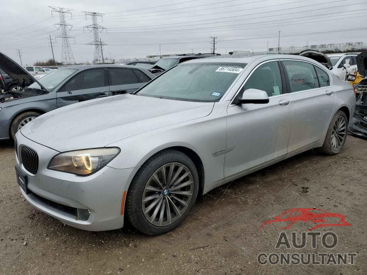 BMW 7 SERIES 2012 - WBAKB4C5XCC575479