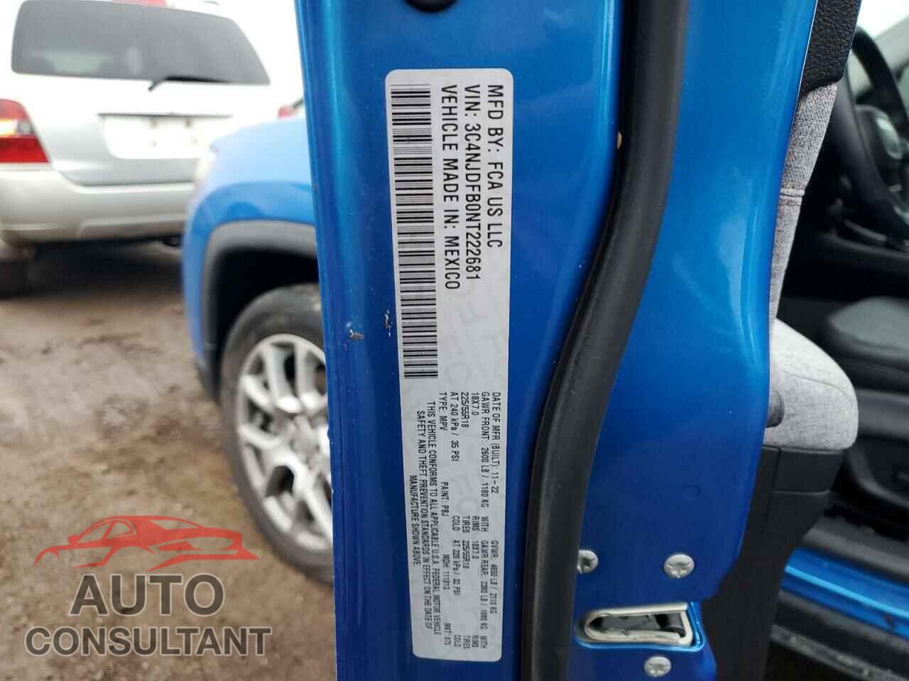 JEEP COMPASS 2022 - 3C4NJDFB0NT222681