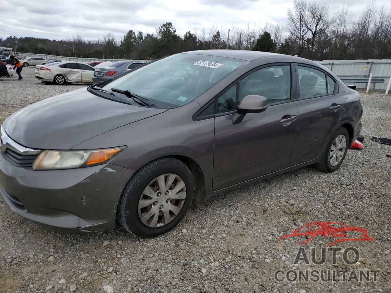HONDA CIVIC 2012 - 19XFB2F57CE051168