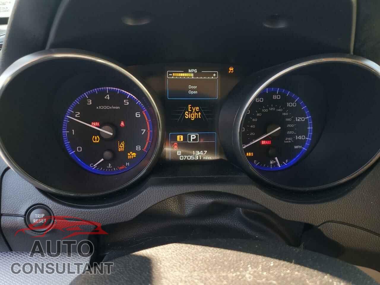 SUBARU OUTBACK 2016 - 4S4BSAFC3G3346784
