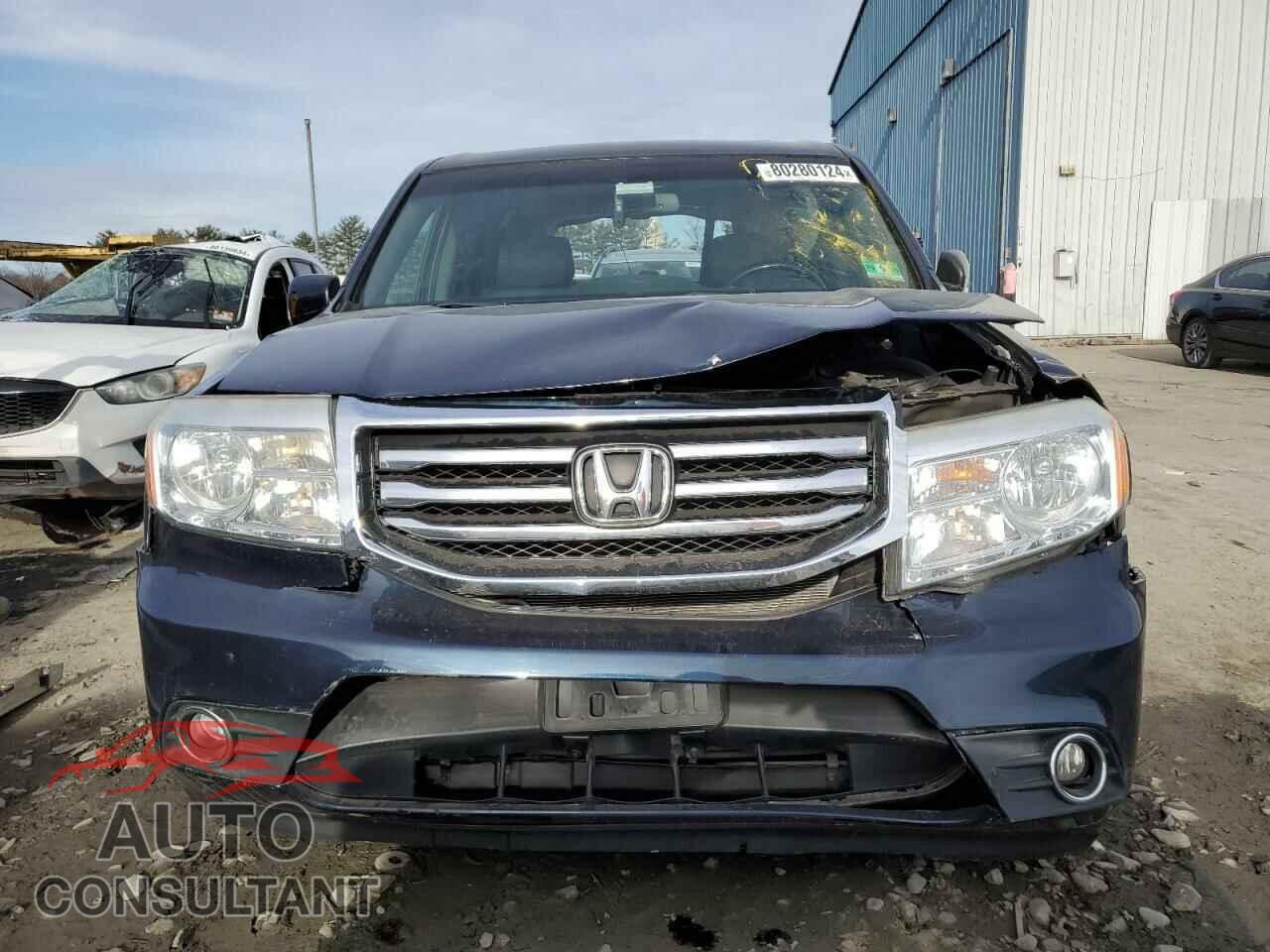HONDA PILOT 2012 - 5FNYF4H5XCB023901