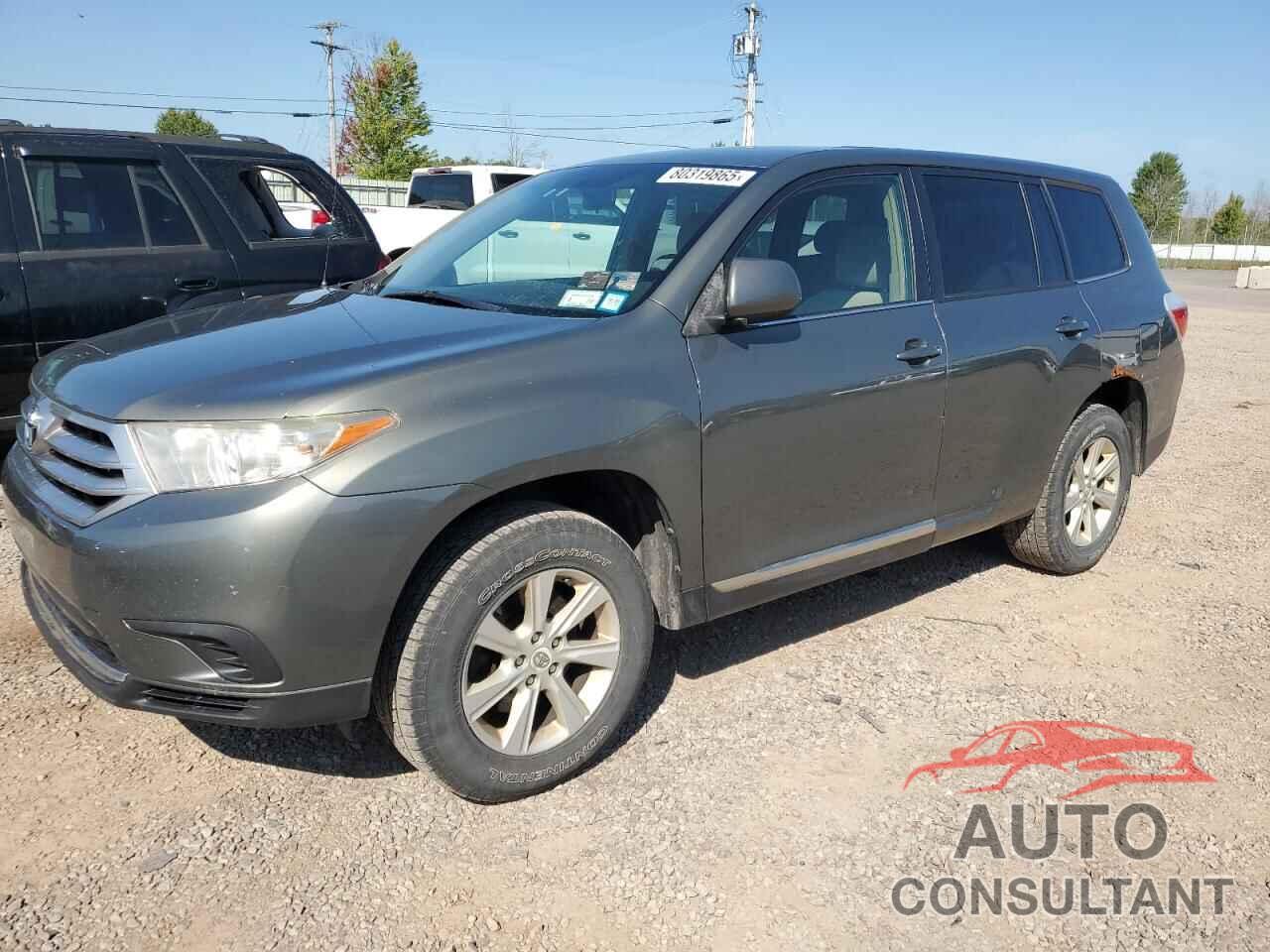 TOYOTA HIGHLANDER 2012 - 5TDBK3EH4CS100784