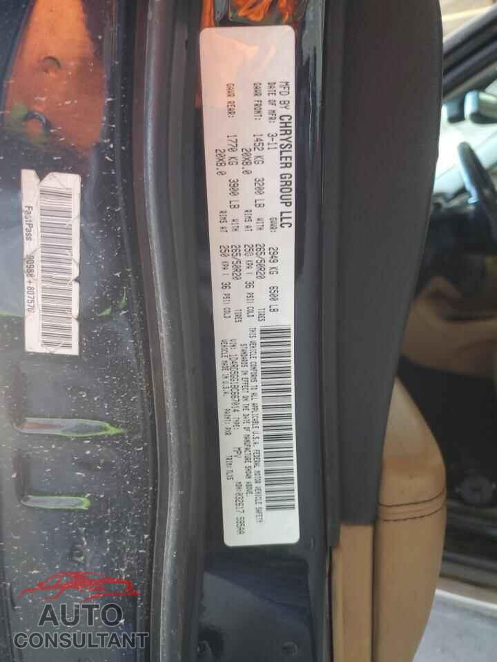 DODGE DURANGO 2011 - 1D4RD5GG1BC667014