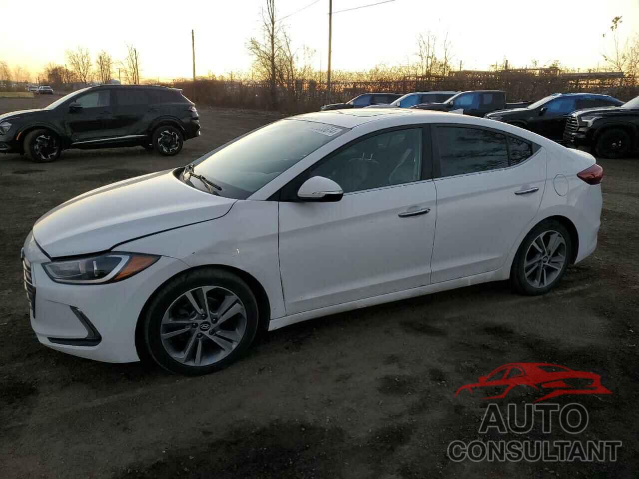 HYUNDAI ELANTRA 2018 - KMHD84LF0JU661115